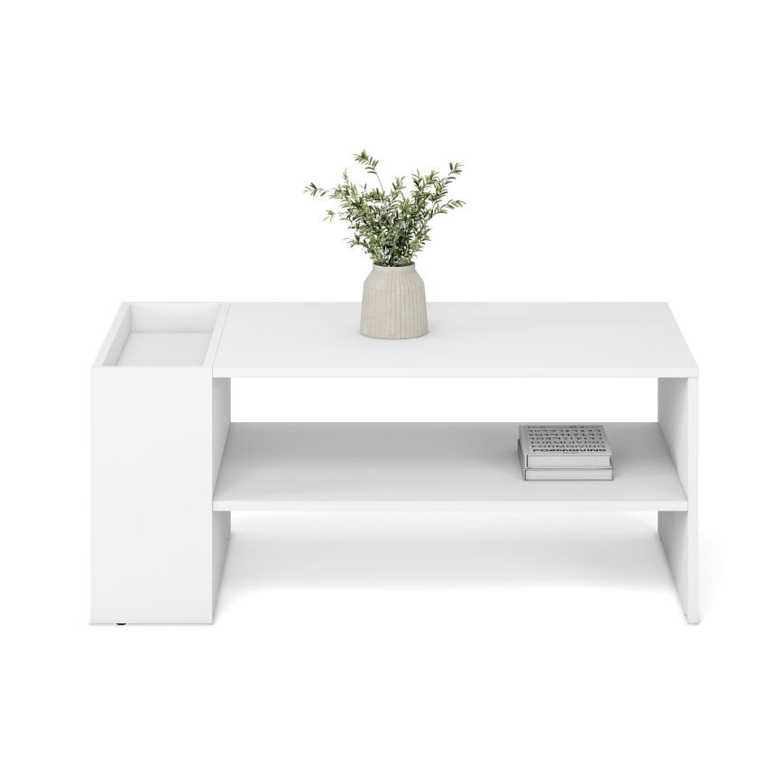 Kafijas galds BELA 100x42 cm balts