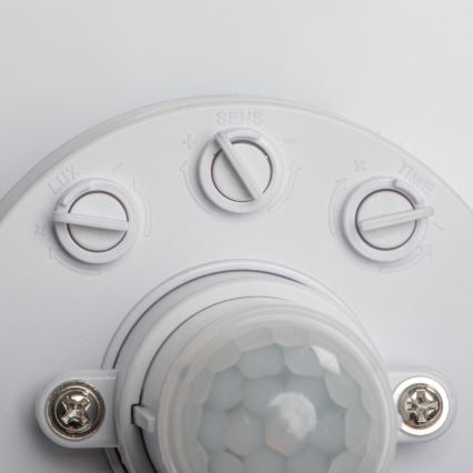 LED griestu lampa ar kustības un krēslas sensoru FOGLER LED/12W/230V pr. 28 cm