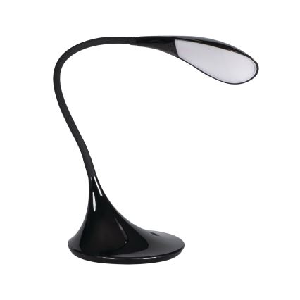 LED Aptumšojama pielāgojama galda lampa FRANCO LED/6,8W/230V melna