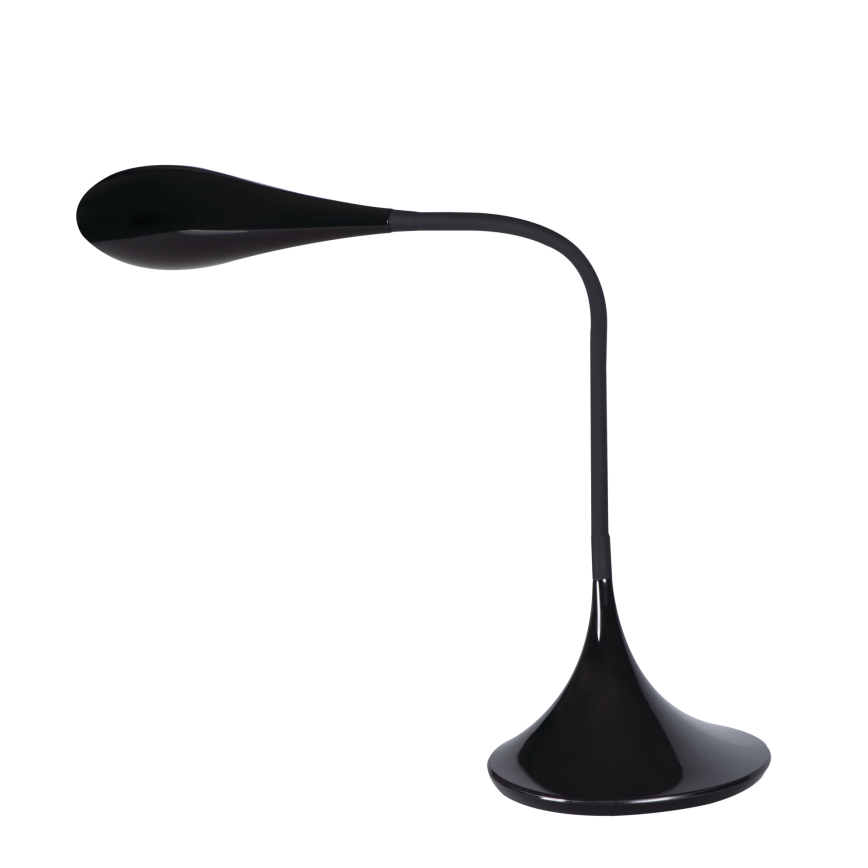 LED Aptumšojama pielāgojama galda lampa FRANCO LED/6,8W/230V melna