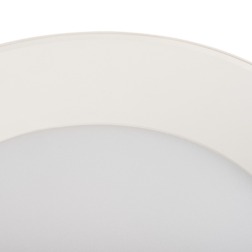 LED punktgaismeklis SONOR LED/6W/230V 3000/4000/5700K + LED/1,5W 2200K Ø 9 cm balts