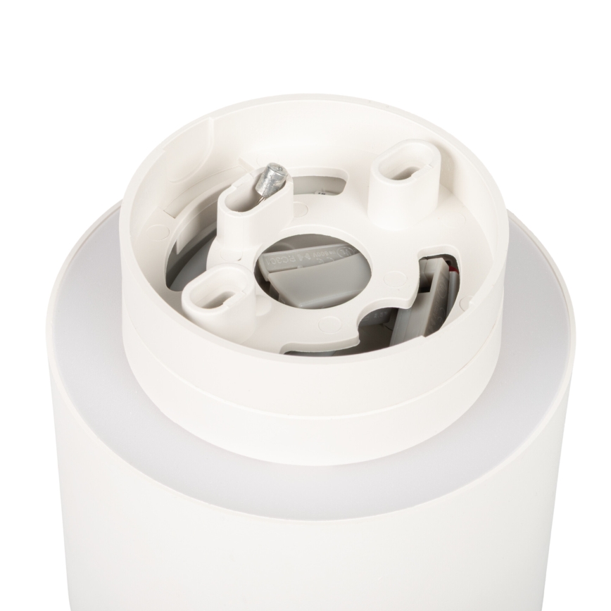 LED punktgaismeklis SONOR LED/6W/230V 3000/4000/5700K + LED/1,5W 2200K Ø 9 cm balts