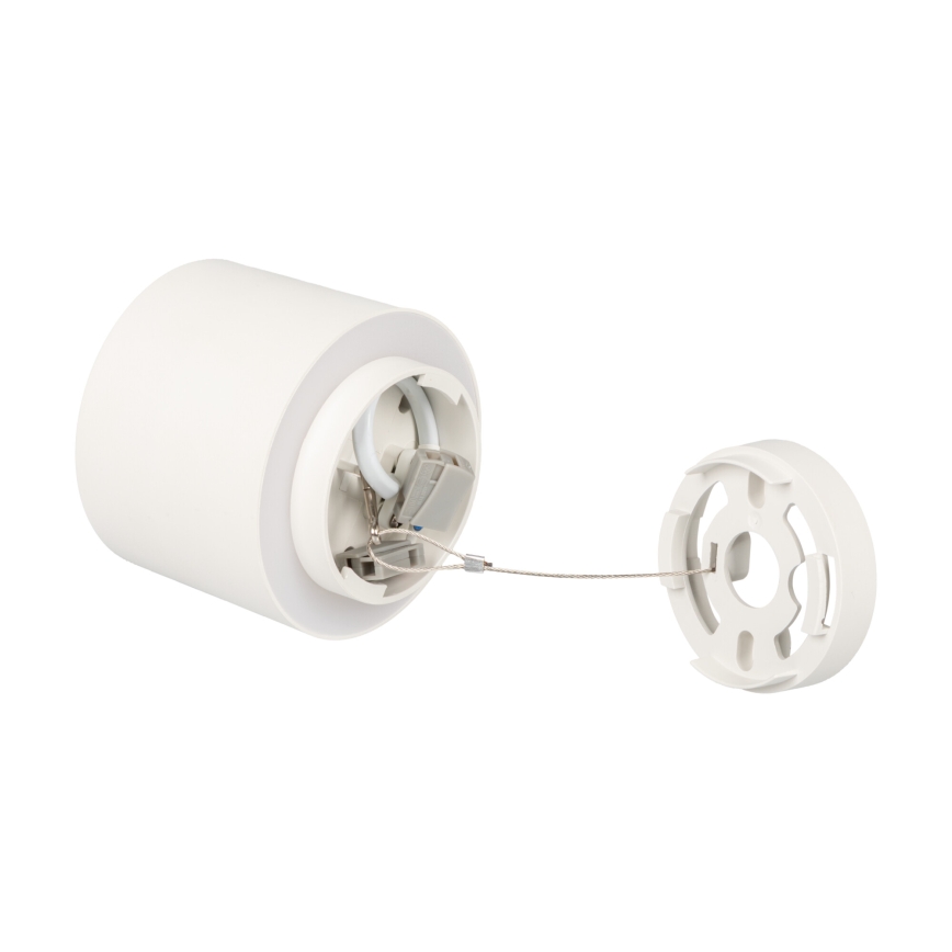 LED punktgaismeklis SONOR LED/6W/230V 3000/4000/5700K + LED/1,5W 2200K Ø 9 cm balts