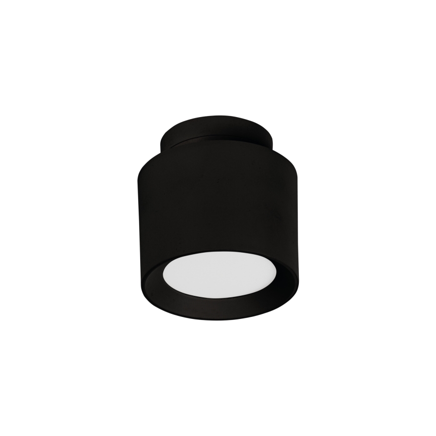 LED punktveida gaismeklis SONOR LED/6W/230V 3000/4000/5700K + LED/1,5W 2200K Ø 9 cm melns