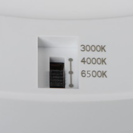 LED Griestu/iegremdējama lampa ar kustību sensoru 2in1 ERGA LED/17W/230V 3000/4000/6500K balta