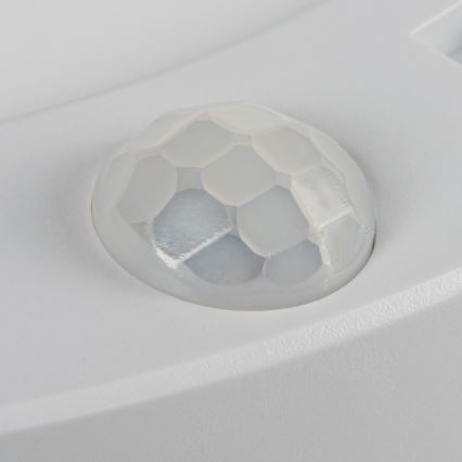 LED Griestu/iegremdējama lampa ar kustību sensoru 2in1 ERGA LED/17W/230V 3000/4000/6500K balta