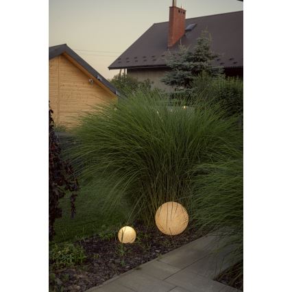 Āra lampa STONO 1xE27/15W/230V Ø 20 cm IP65