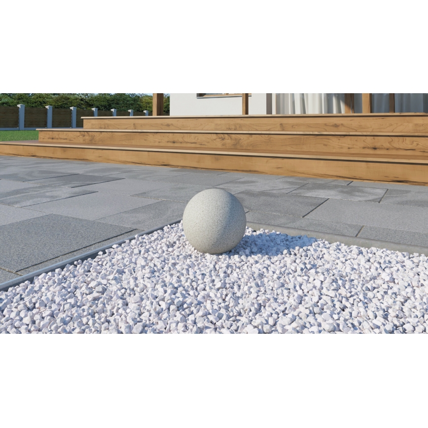 Āra lampa STONO 1xE27/15W/230V Ø 20 cm IP65