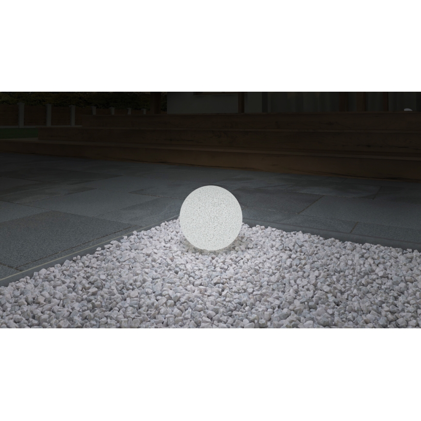 Āra lampa STONO 1xE27/15W/230V Ø 20 cm IP65