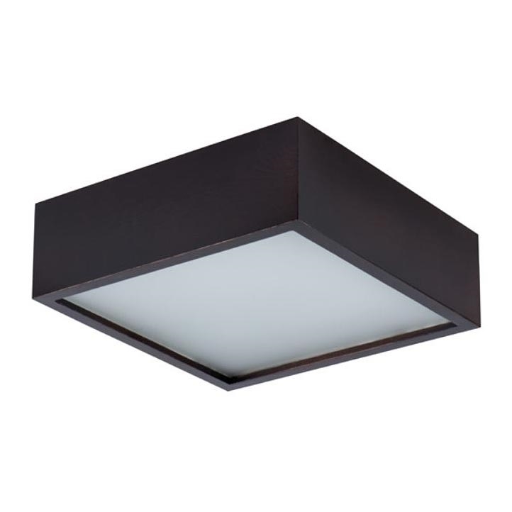 Kanlux 25673 - Griestu gaismeklis MERSA 2xE27/60W/230V brūns