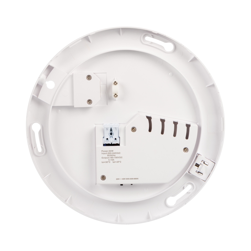 LED griestu gaismeklis VARSO LED/22/30W/230V 3000/4000/6500K Ø 33 cm IP54