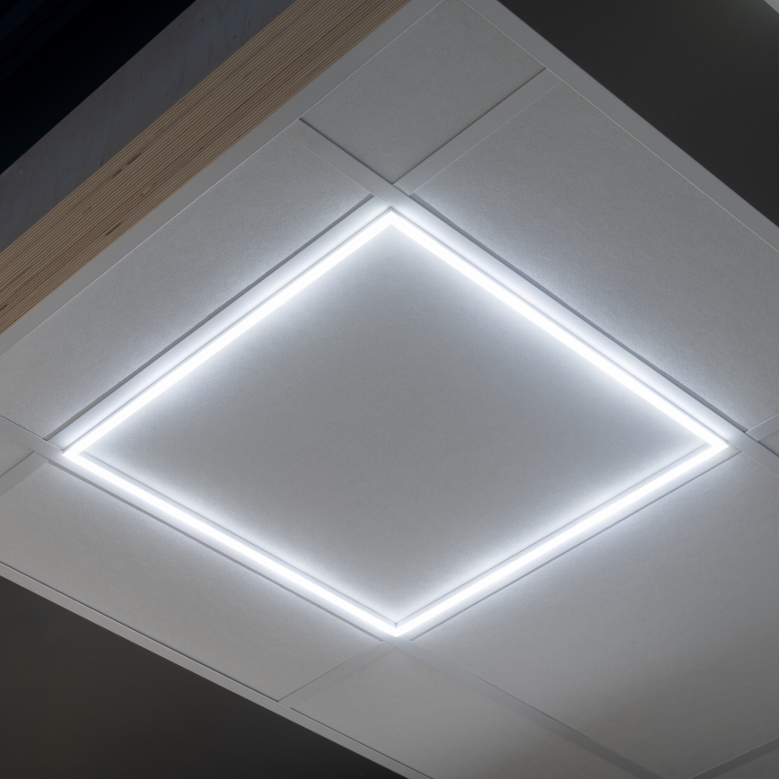 LED Iegremdējams rāmis AVAR LED/32W/230V 3000/4000/6500K 59x59 cm