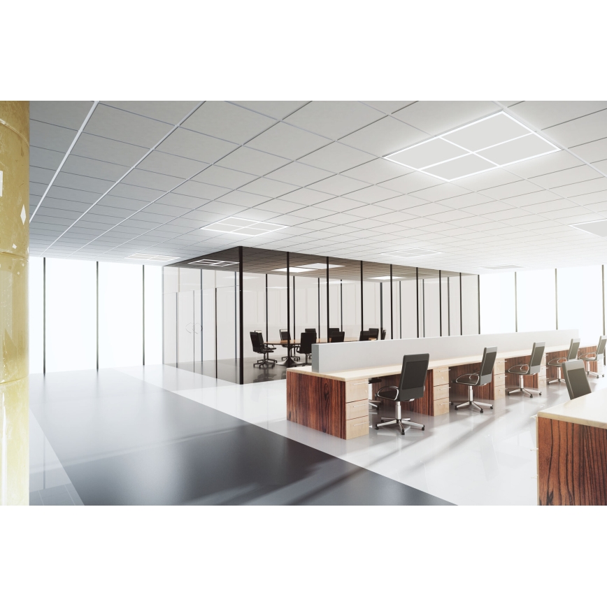 LED Iegremdējams rāmis AVAR LED/32W/230V 3000/4000/6500K 59x59 cm