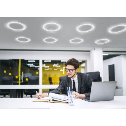 LED Iegremdējams rāmis AVAR LED/40W/230V 4000K d. 59 cm
