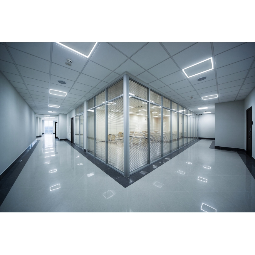 LED iebūvējamais griestu rāmis AVAR LED/32W/230V 4000K 59x59 cm