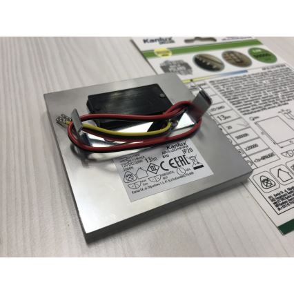 LED kāpņu gaismeklis ar sensoru LED/0,8W/12V 3000K