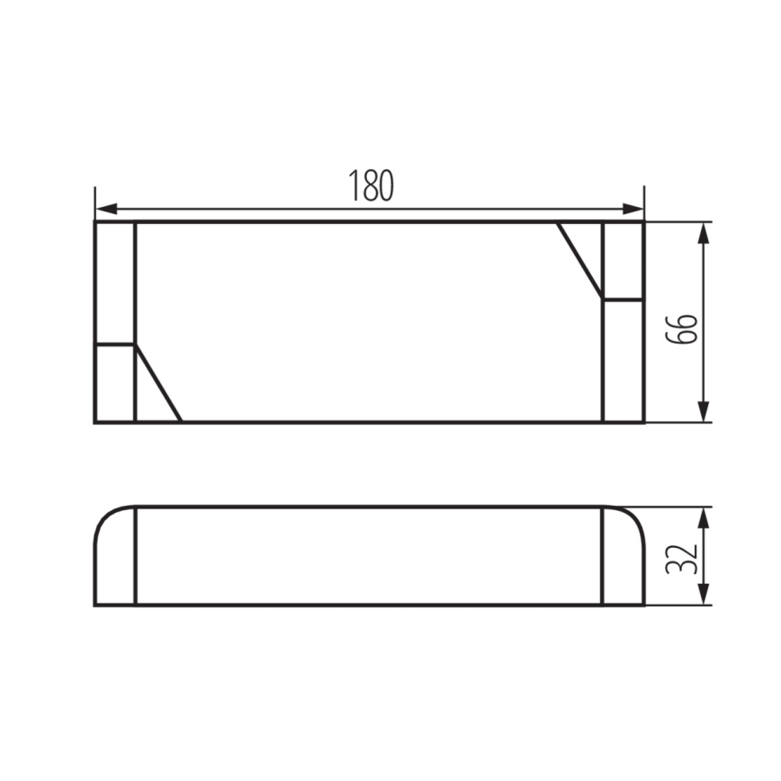 LED Elektroniskais transformators 100W/24V