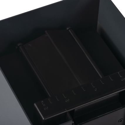 LED saules sienas gaismeklis ar sensoru REKA LED/3W/3,7V 1800 mAh 3000/4000/6500K IP65 melns