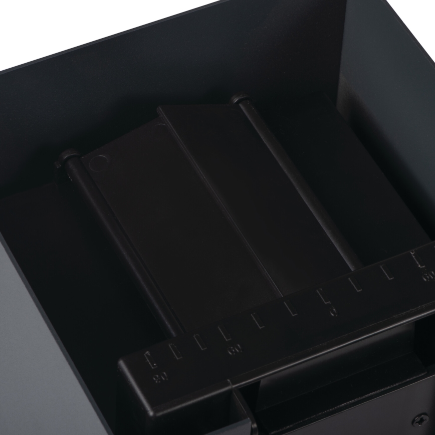LED saules sienas gaismeklis ar sensoru REKA LED/6W/3,7V 1800 mAh 3000/4000/6500K IP65 melna