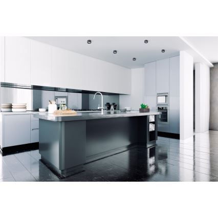 Iegremdējams starmetis GOVIK GU10/10W melna