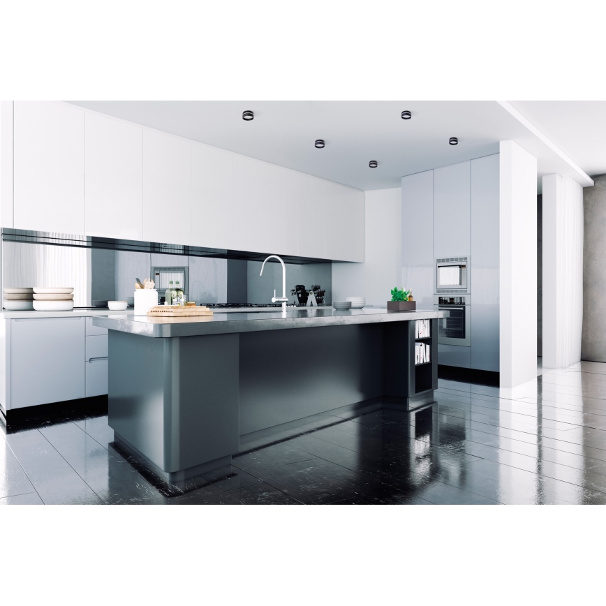 Iegremdējams starmetis GOVIK GU10/10W melna