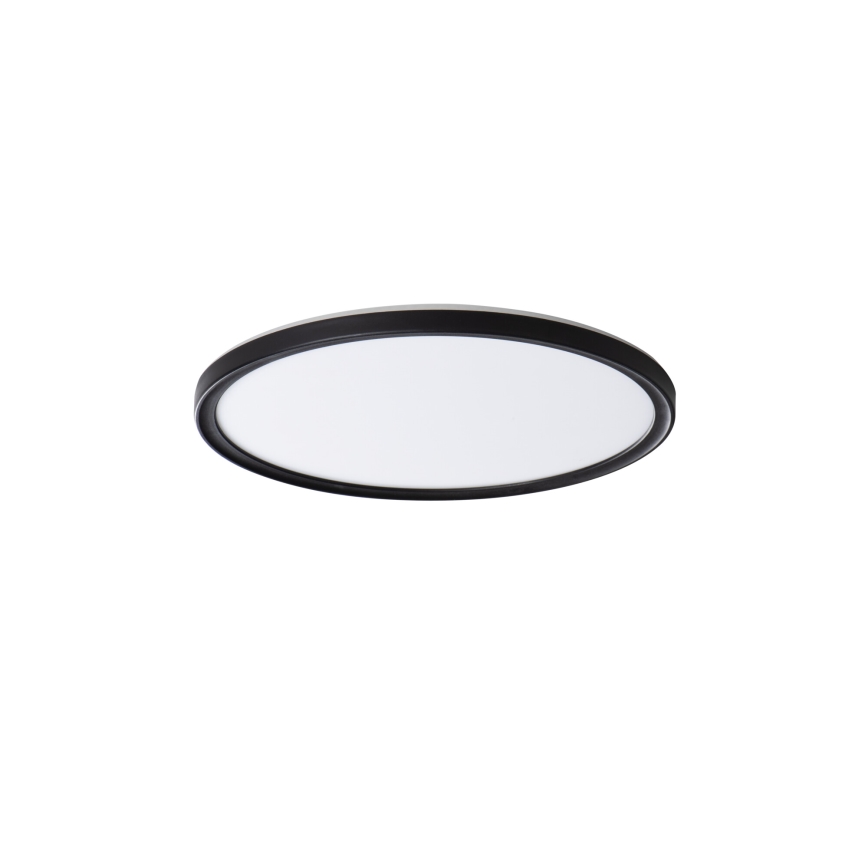 LED Vannas istabas griestu lampa AZPO LED/11,8W/230V d. 22,5 cm IP54 melna