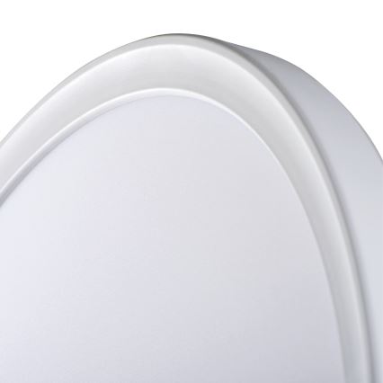 LED Vannas istabas griestu lampa AZPO LED/18,5W/230V d. 29 cm IP54 balta