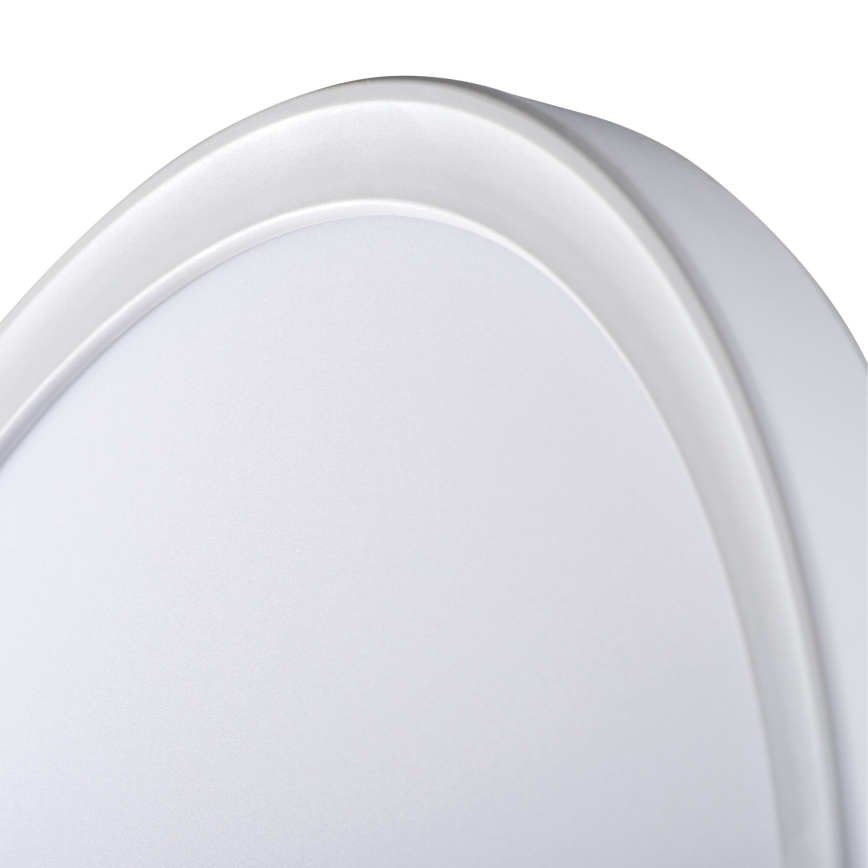 LED Vannas istabas griestu lampa AZPO LED/18,5W/230V d. 29 cm IP54 balta