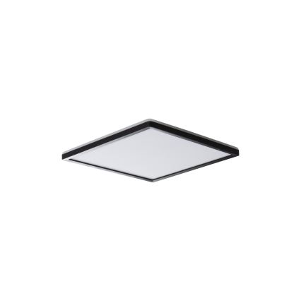 LED Vannas istabas griestu lampa AZPO LED/12,3W/230V IP54 melna