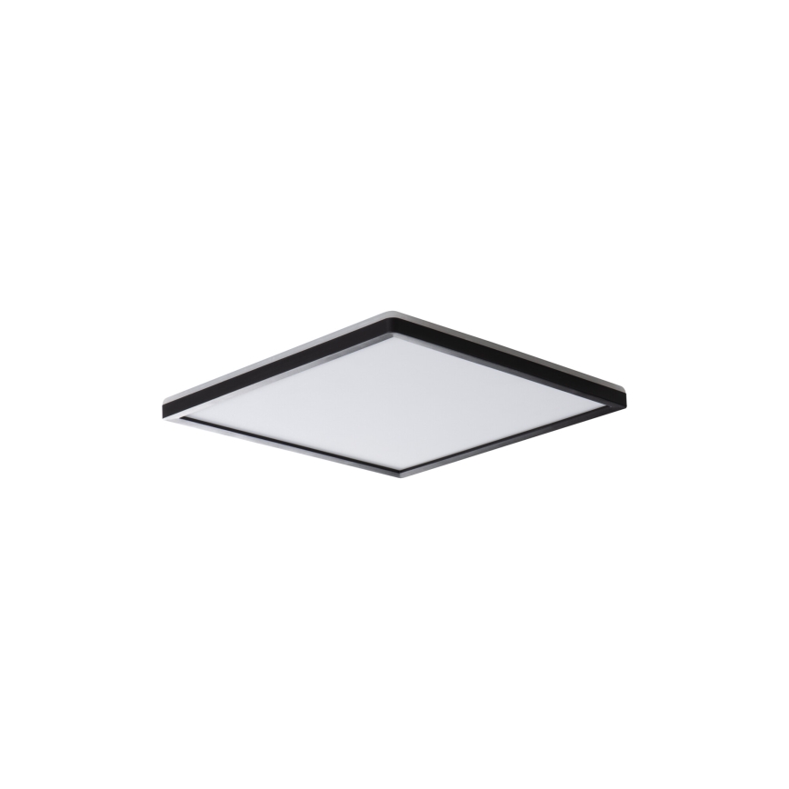 LED Vannas istabas griestu lampa AZPO LED/12,3W/230V IP54 melna
