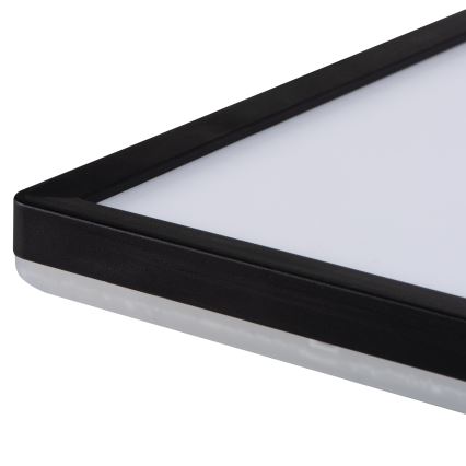 LED Vannas istabas griestu lampa AZPO LED/12,3W/230V IP54 melna