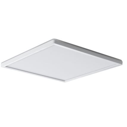 LED Vannas istabas griestu lampa AZPO LED/22W/230V 42x42 cm IP54 balta