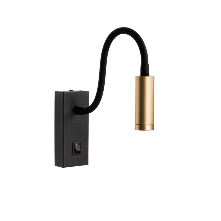 LED lokana lampiņa TONIL LED/3,3W/230V melna/zelta