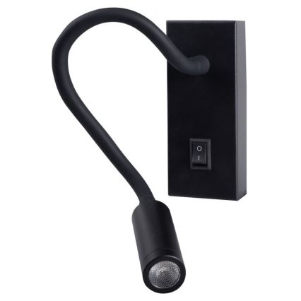 LED Elastīga lampiņa TONIL LED/2,7W/230V melna