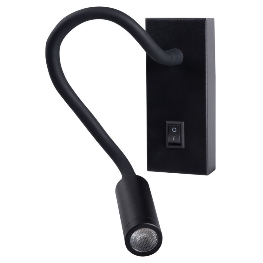 LED Elastīga lampiņa TONIL LED/2,7W/230V melna