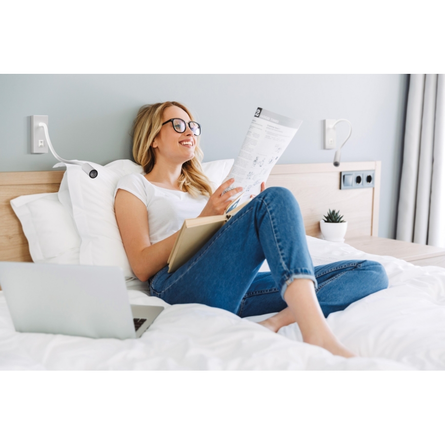 LED Elastīga lampiņa TONIL LED/2,7W/230V balta