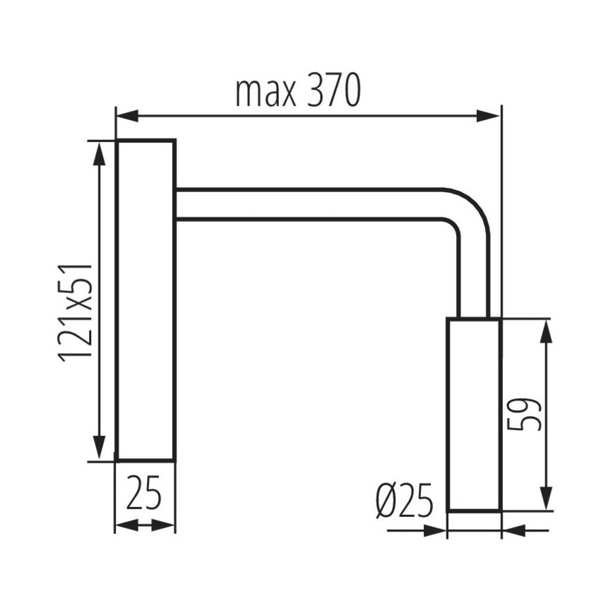 LED Elastīga lampiņa TONIL LED/2,7W/230V balta