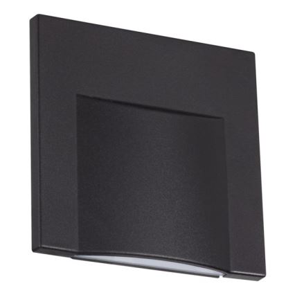 LED kāpņu gaismeklis ERINUS LED/0,8W/12V 4000K melns