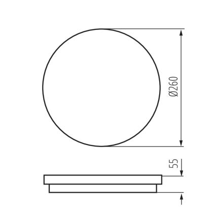 LED Āra gaismeklis BENO LED/24W/230V IP54 pelēks