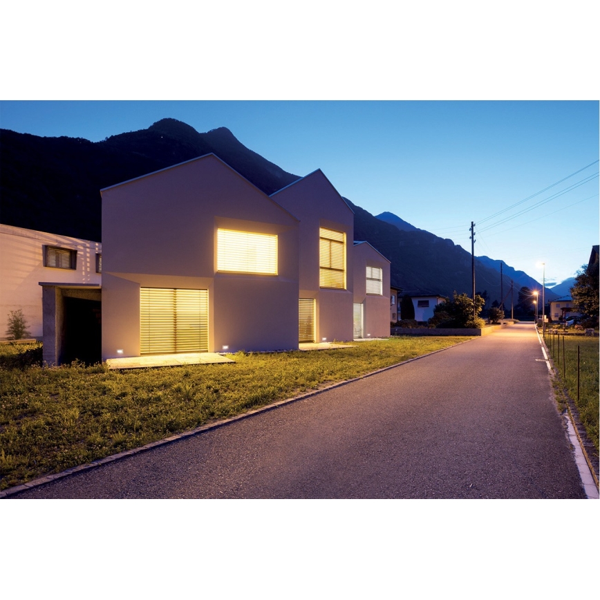 LED Iebūvējams gaismeklis GLASI LED/3W/230V 3000K IP44 balts