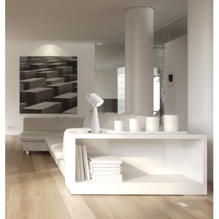 Galda lampa LARATA 1xE27/5W/230V balta