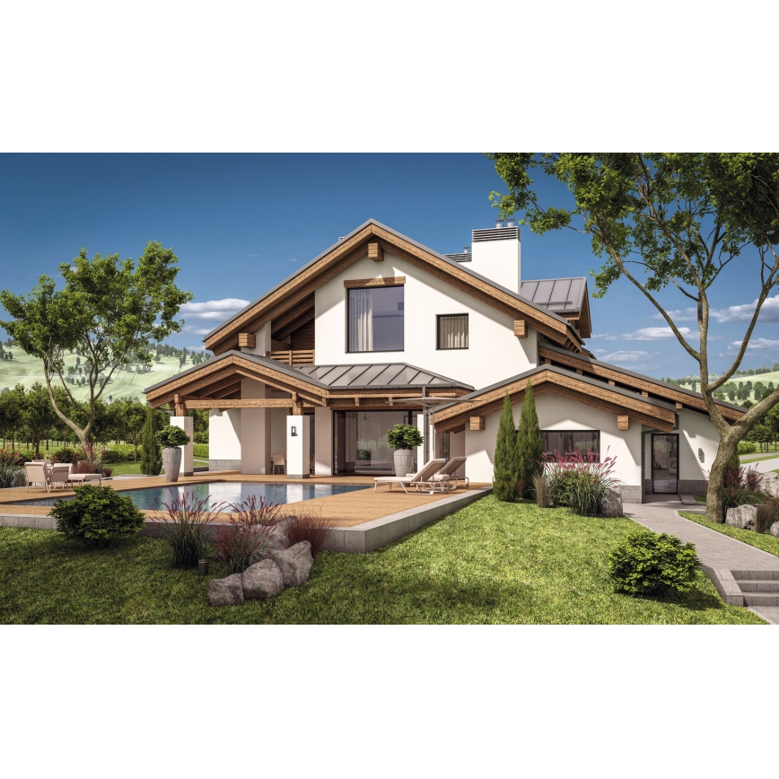 Āra sienas lampa PEVO 1xGX53/11W/230V IP44 antracīts