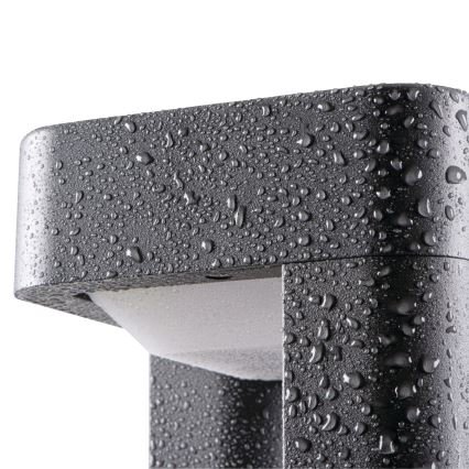 Āra sienas lampa PEVO 1xGX53/11W/230V IP44 antracīts