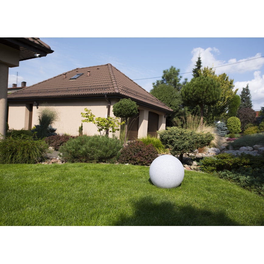 Āra lampa STONO 1xE27/25W/230V d. 39 cm IP65