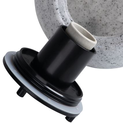 Āra lampa STONO 1xE27/15W/230V Ø 23 cm IP65