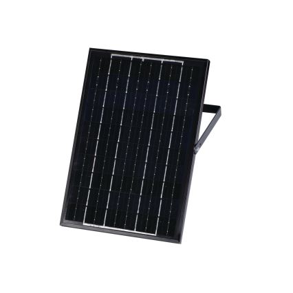 LED Aptumšojams prožektors ar saules enerģijas paneli un krēslas sensoru LED/15W/15000 mAh 3,2V IP65 + tālvadības pults