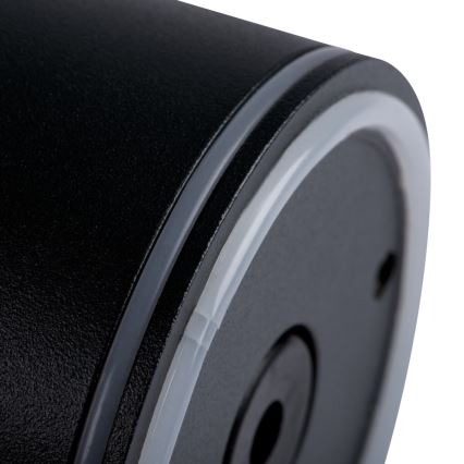 Vannas istabas starmetis AQILO 1xE14/10W/230V IP65 melna