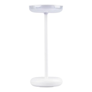 Kanlux 37310 - LED Aptumšojama uzlādējama lampa FLUXY LED/1,7W/1800 mAh IP44 balta