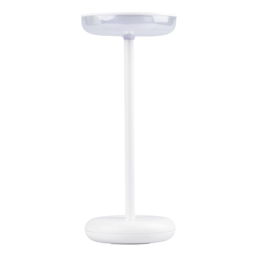 Kanlux 37310 - LED Aptumšojama uzlādējama lampa FLUXY LED/1,7W/1800 mAh IP44 balta