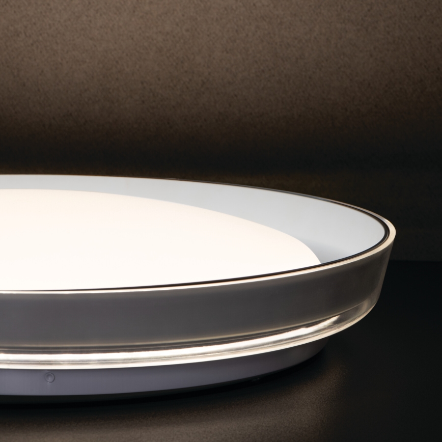 LED Griestu lampa NIFU LED/17,8W/230V d. 43 cm balta